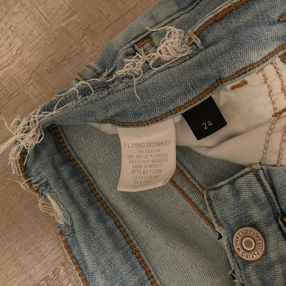 Flying monkey denim jeans. - Picture 3 of 4